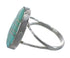 Southwestern Turquoise Authentic Sterling Silver Jewelry Ring Size 6-1/4 AX85933